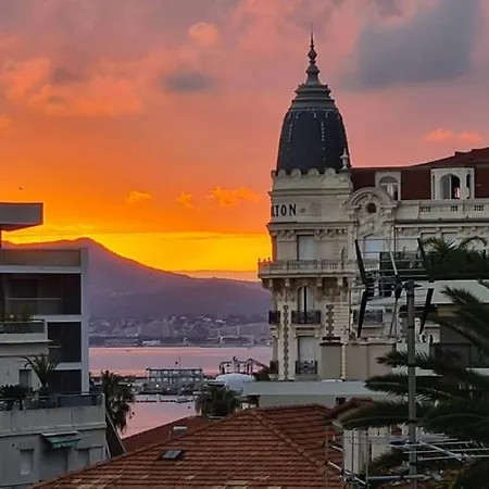 2p Terrasse Croisette 100 Meters * Канны